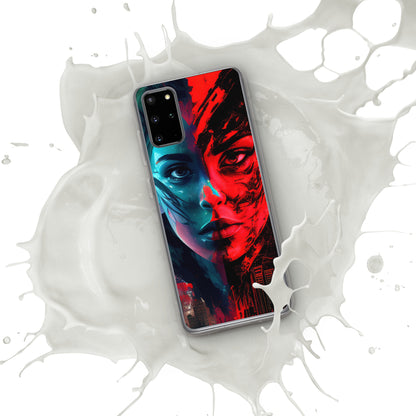 Modern Horror Cyber City Girl - Clear Case for Samsung®