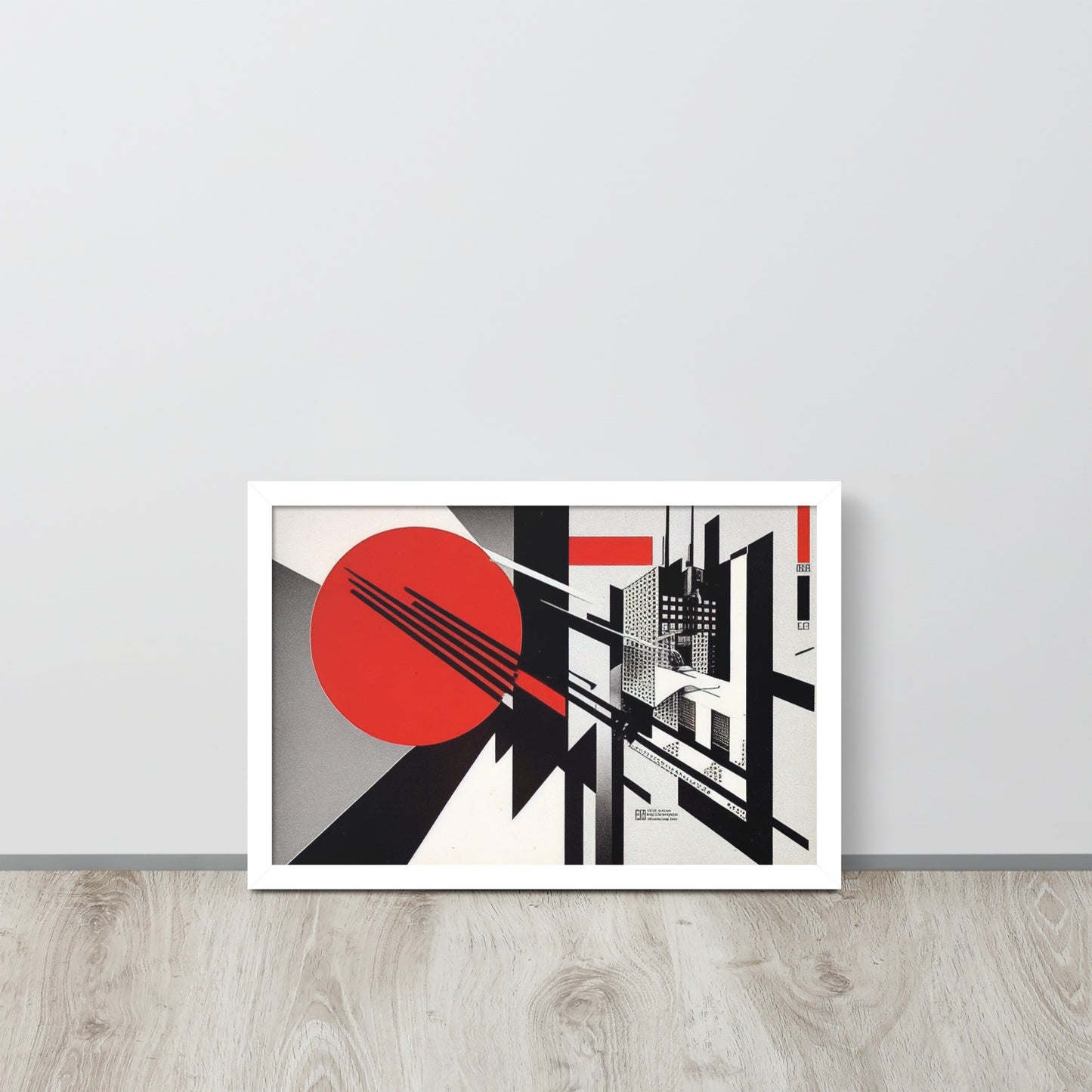 Red Shift - Framed poster