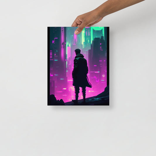 Cyberpunk Cityscape - Poster