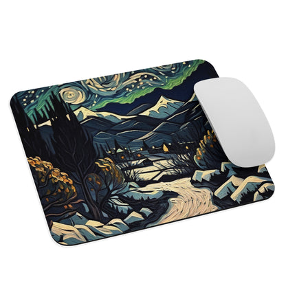 Winter's Night - Mouse pad