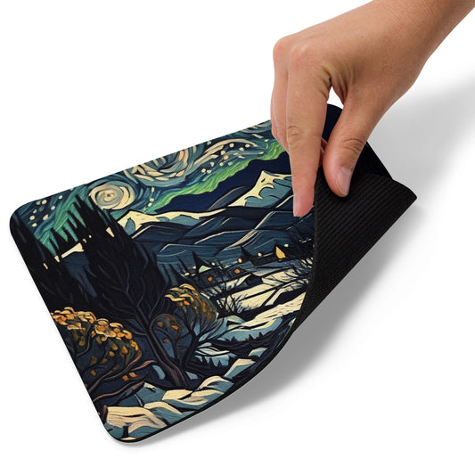 Winter's Night - Mouse pad