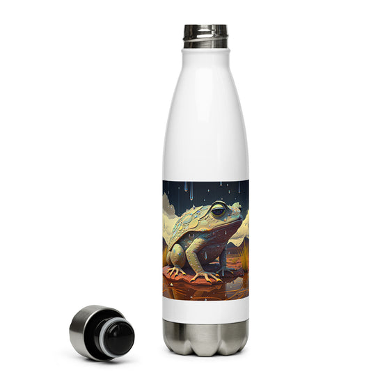 Abstract Desert Rain Frog - Stainless Steel Water Bottle