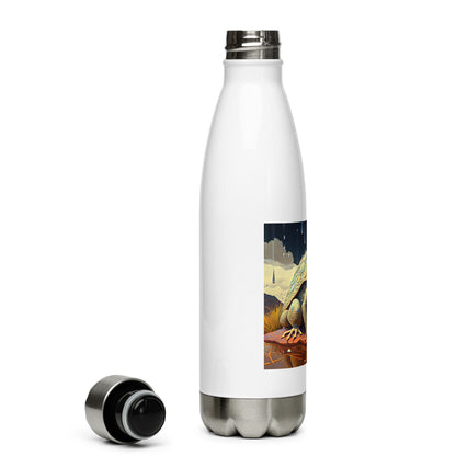 Abstract Desert Rain Frog - Stainless Steel Water Bottle