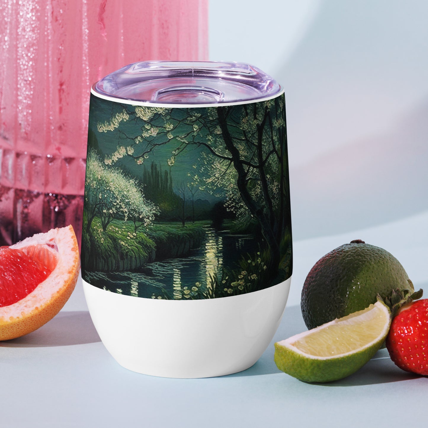 Spring River La Nuit - Wine tumbler